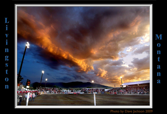 Rodeo Night in Livingston MT
